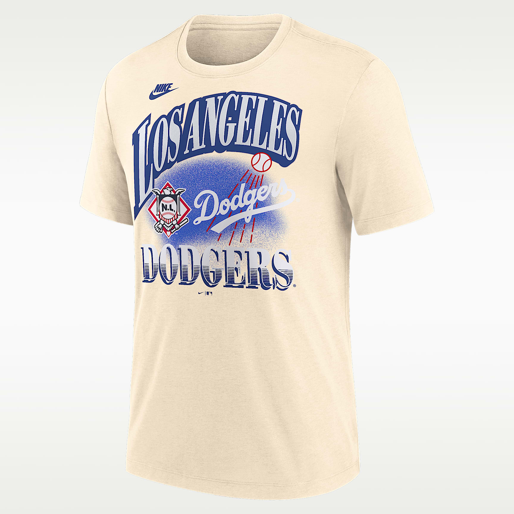 Los Angeles Dodgers Vintage Men's Nike MLB T-Shirt. Nike.com
